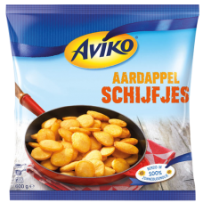 Aardappelschijfjes aviko (diepvries)